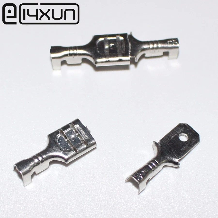 20pairs 4.8mm Crimp Terminal 4.8 mm Male Female Spade Connector for 22-16AWG Wire | Обустройство дома