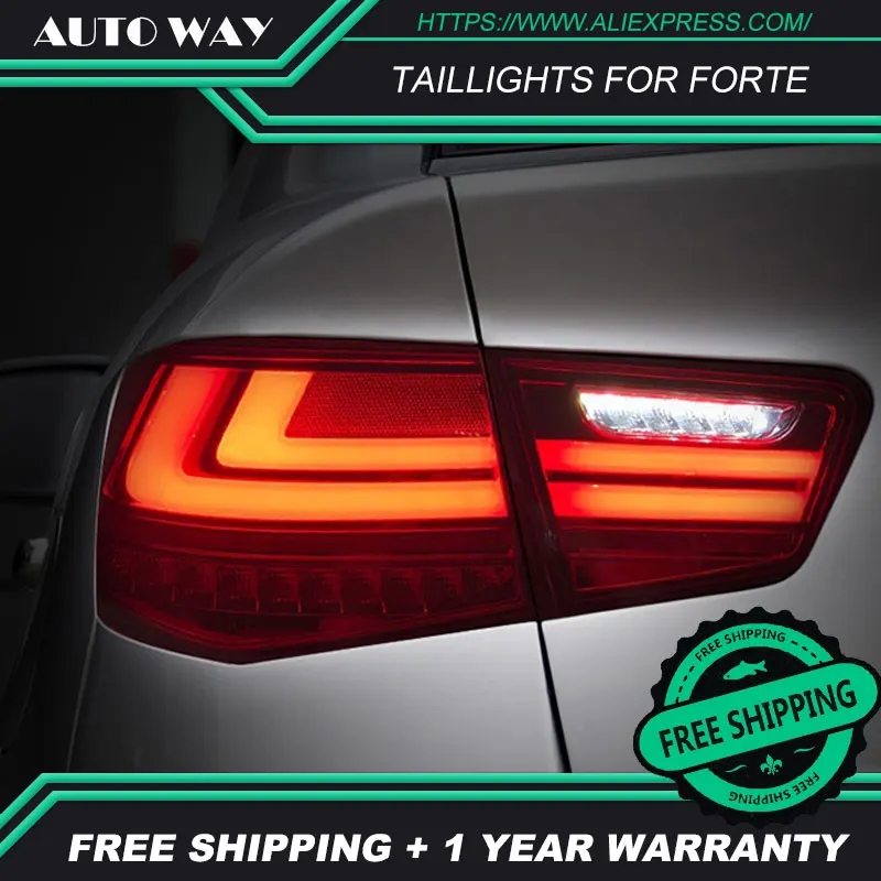 Car Styling tail lights case for Kia Forte Taillights 2014 2018