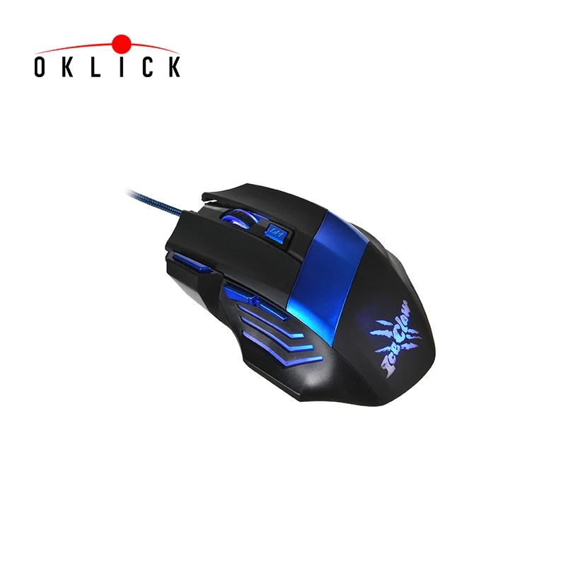 Игровая мышь Oklick 775G, USB, черный