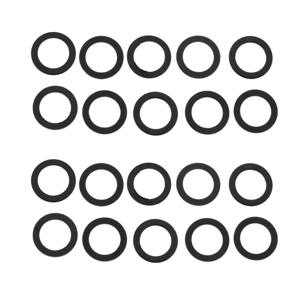 20pcs Metal Truck Washers Speed Rings Skateboard Longboard Parts Men Women Outdoor Skateboarding