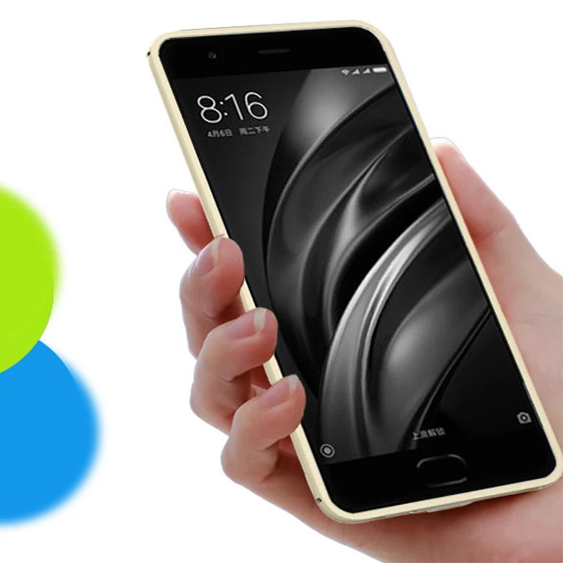 Чехол для аккумулятора xiaomi mi6 6000 мАч металлический каркас запасное зарядное