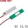 Indicador de capacidad de batería de litio, 4S, 14,4 V, BMS, pantalla de nivel de potencia, probador, módulo PCB, descarga de carga LCD 18650 ► Foto 1/4