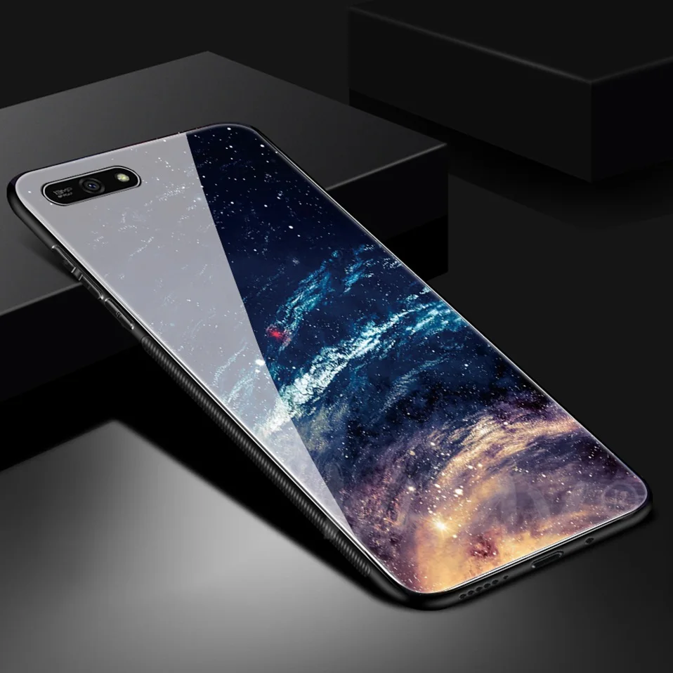 Glass Case For Huawei Nova 3 2i Coque Luxury Pattern Case For Huawei P20 Pro Mate 10 Honor 10 9 Lite Play 7A Y6 2018 P Smart     (12)