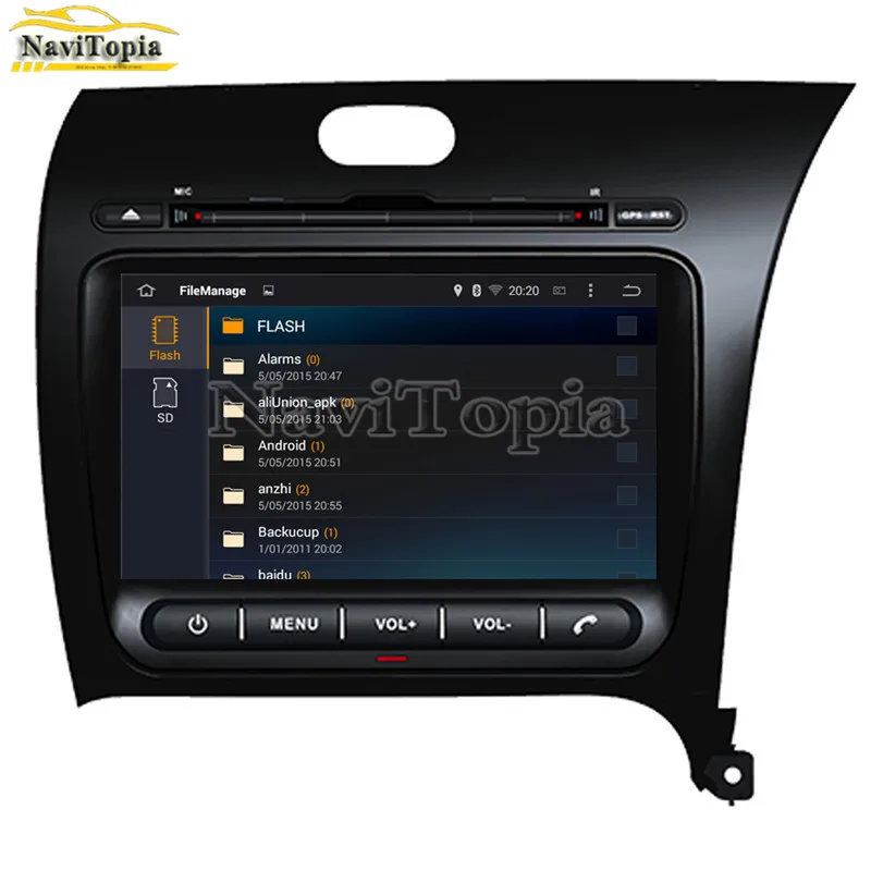 Perfect NAVITOPIA 4G RAM 64G ROM PX6 Six Core Android 9.0 Car DVD GPS Navigation for Kia Cerato/K3/Forte RHD 2013 2014 2015 2016 2017- 3