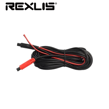 

REXLIS 4Pin Male to Male Car Reverse Rear View Parking Video Extension Cable Car Vehicle Backup Camera Reversing Monitor Cord