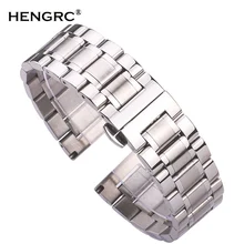 Браслет из нержавеющей стали 18 мм-24 мм, Женские Модные металлические Ремешки для наручных часов, браслет, часы "Бабочка", аксессуары