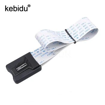 

Kebidu 25CM micro SD card Flex cable Extender Adapter reader car GPS mobile 25CM Memory Card Extender Cord Linker