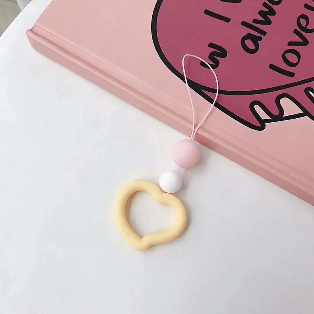 Candy Love phone strap Pendant Mobile Phone Straps Universal ring strap For iPhone Samsung Huawei Xiaomi OnePlus