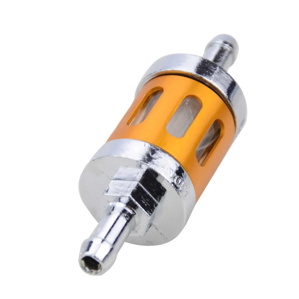 GOOFIT Universal Metal Fuel Filters for Motorcycle Car and Dirt Bikes