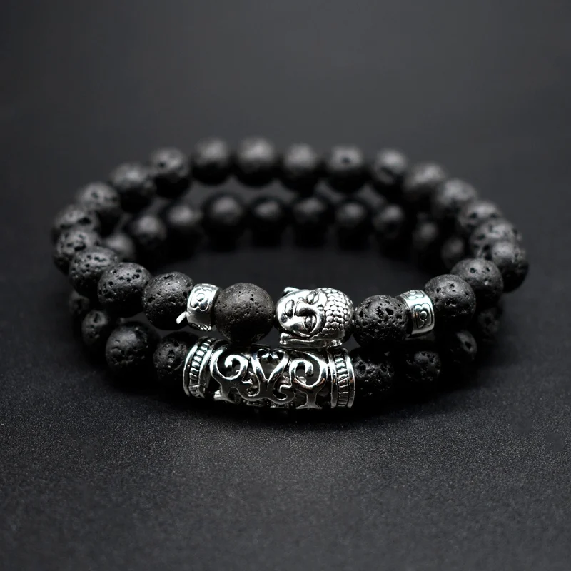 

7 Style Couples Distance Bracelet Natural Stone Yoga Beaded Bracelet for Men Women Friend Gift Charm pierre naturele