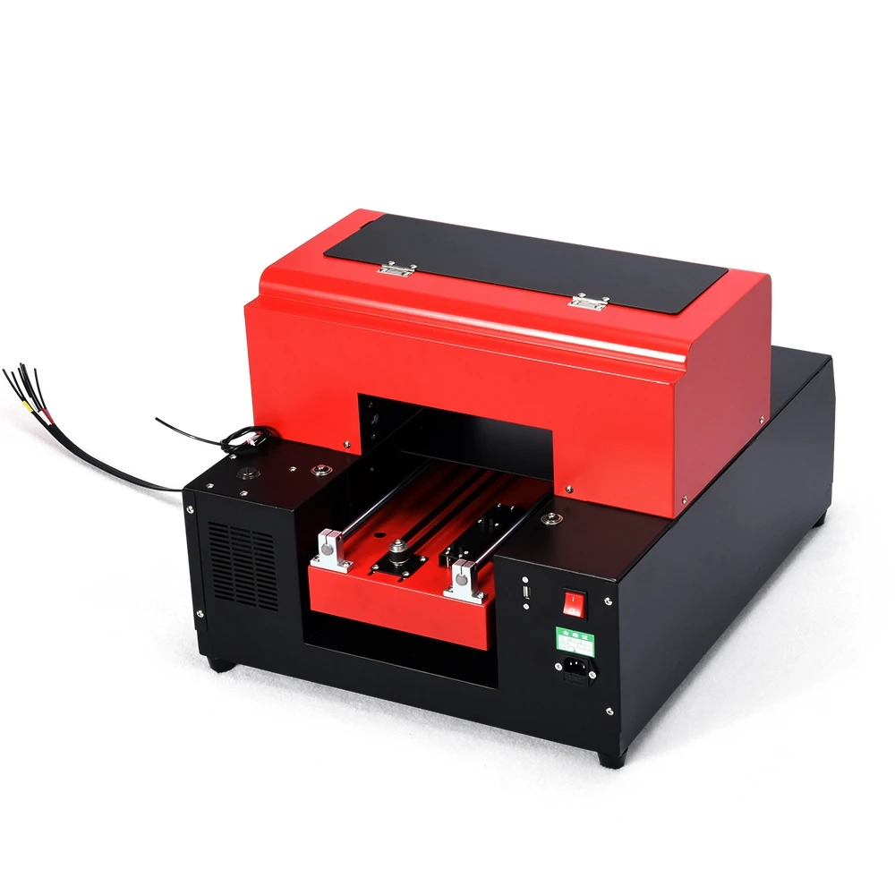 УФ-принтер автоматический A4 6 цветов струйный планшетный принтер с эффектом emboss для чехол для телефона/футболка/кожа/ТПУ/дерево ДЭХ высокая скорость