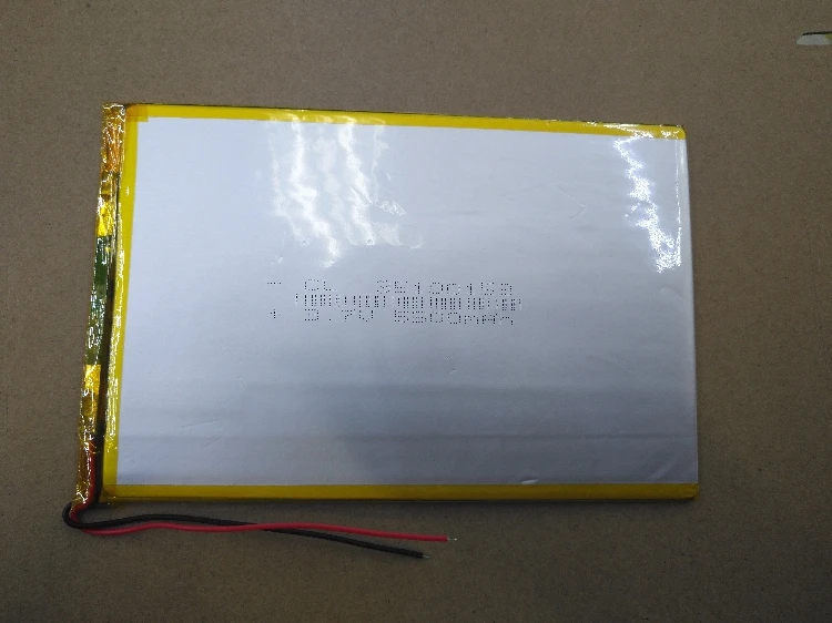 

Packet 3.7V polymer lithium battery 30100153 5500mah