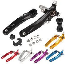 IXF 104 BCD MTB Mountain Bike Crank Aluminum Alloy Left Right Crank Sprocket Wheel Shaft Bicycle Crankset Mountain Bicycle Parts 2017 new ultra light carbon fiber bicycle crank mtb road bike crankset mountain bike crank length 170mm 175mm bcd 104mm