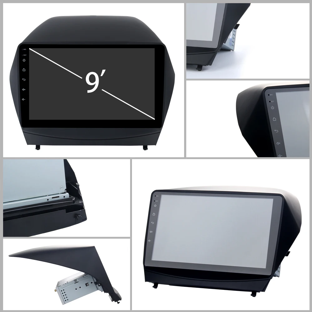Sale Lenvio 2G RAM Android 7.1 CAR DVD GPS Navigation Player For Hyundai IX35 IX 35 2009-2012 2013 2014 2015 Quad Core Radio WIFI IPS 5