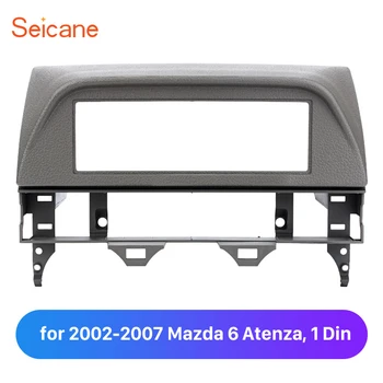 

Seicane One Din Car Refitting Dashboard Panel Plate for 2002-2007 Mazda 6 Atenza Surrounded Trim Kit