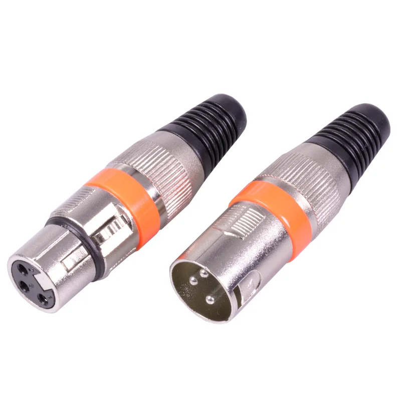 4 комплекта разъемов XLR 1 шт. NC3MXX и NC3FXX Штекерный гнездовой набор 3 Pin разъем 7 цветов