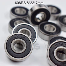 608RS 8*22*7(mm) 10pieces bearing free shipping ABEC-5 rubber Seal chrome steel bearings use to skateboard Roller skates 608RS 8*22*7(mm) 10pieces bearing free shipping ABEC-5 rubber Seal chrome steel bearings use to skateboard Roller skates