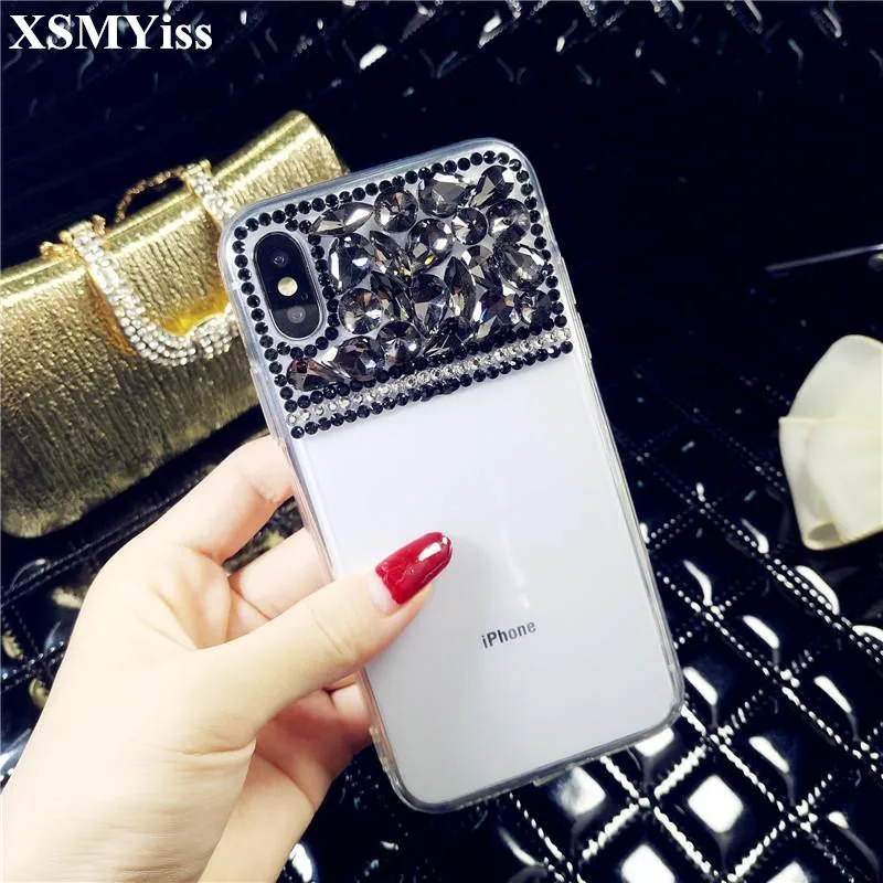 XSMYiss для Huawei P8 P9 P10 P20 P30 PLUS LiTE Mate10 20 Pro Lite роскошный блестящий прозрачный мягкий
