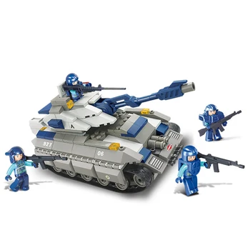 

0205 260pcs Military Tank Constructor Model Kit Blocks Compatible LEGO Bricks Toys for Boys Girls Children Modeling