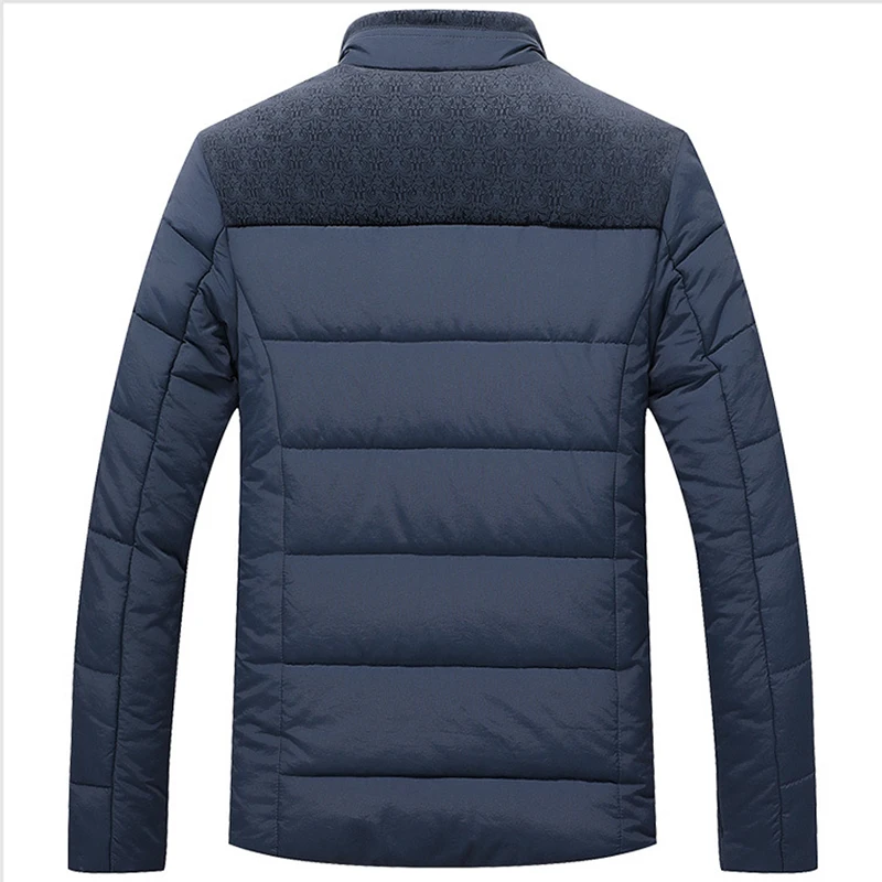 Зимние пальто мужские куртки 4XL повседневные утепленные парки мужская верхняя одежда однотонные мужские куртки модная мужская брендовая одежда