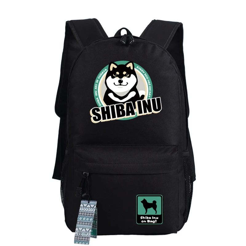 Shiba Inu Kawaii Doge Emoji impresión mujeres Mochila divertida sonrisa cara lienzo escuela bolsas Mochila femenina regalos Laptop Mochila Shiba Inu Kawaii Doge Emoji impresión mujeres Mochila divertida sonrisa cara lienzo escuela bolsas Mochila femenina regalos Laptop Mochila