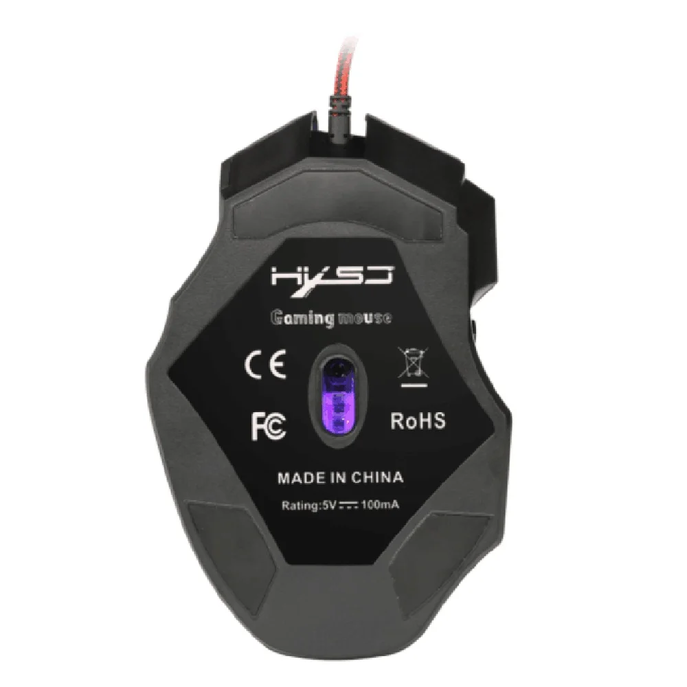 Hxsj A874 3200 Точек на дюйм 7 Пуговицы изменение LED оптическая USB проводной Мышь геймер