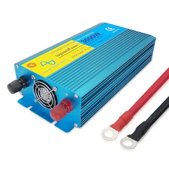 Inversor de potencia de onda sinusoidal pura 1500W/3000W con pantalla Digital, convertidor de barco de acampada, cc 12V/24V a CA 110V/220V 50Hz/60Hz, 3KW 2