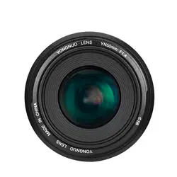 YONGNUO YN50mm F1.4 Стандартный объектив с фиксированным фокусным расстоянием автоматической фокусировки (AF) и ручная фокусировка (MF) объектив для