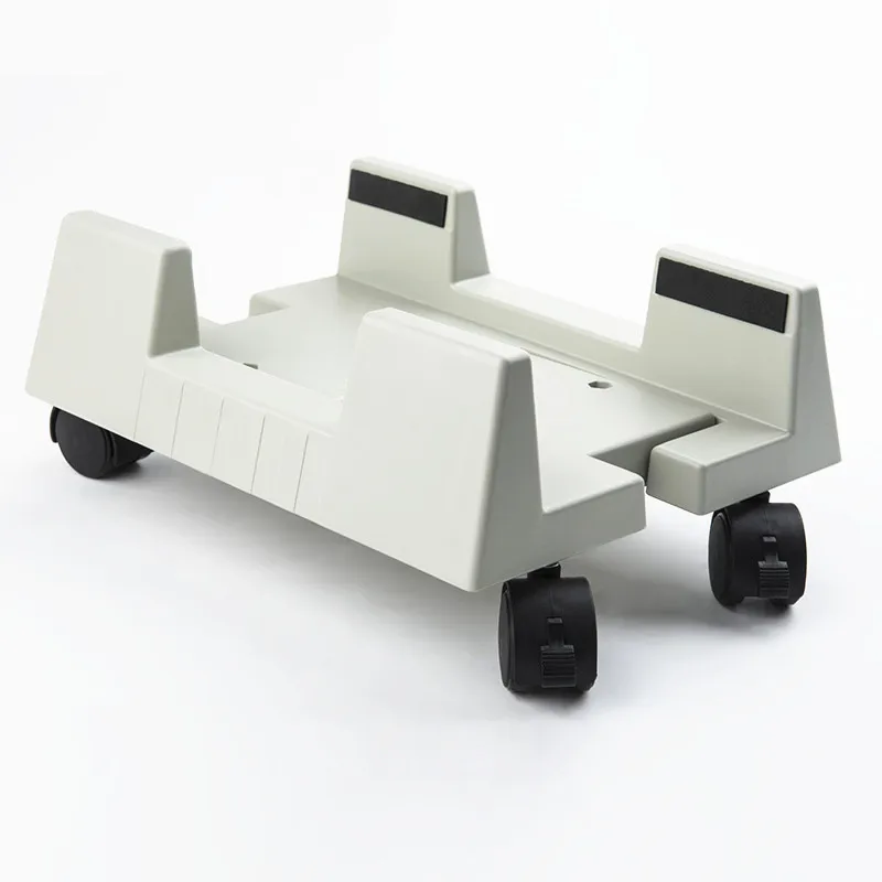 Jual Wooden Computer Casing PC Stand Holder Dengan Roda Varian Model