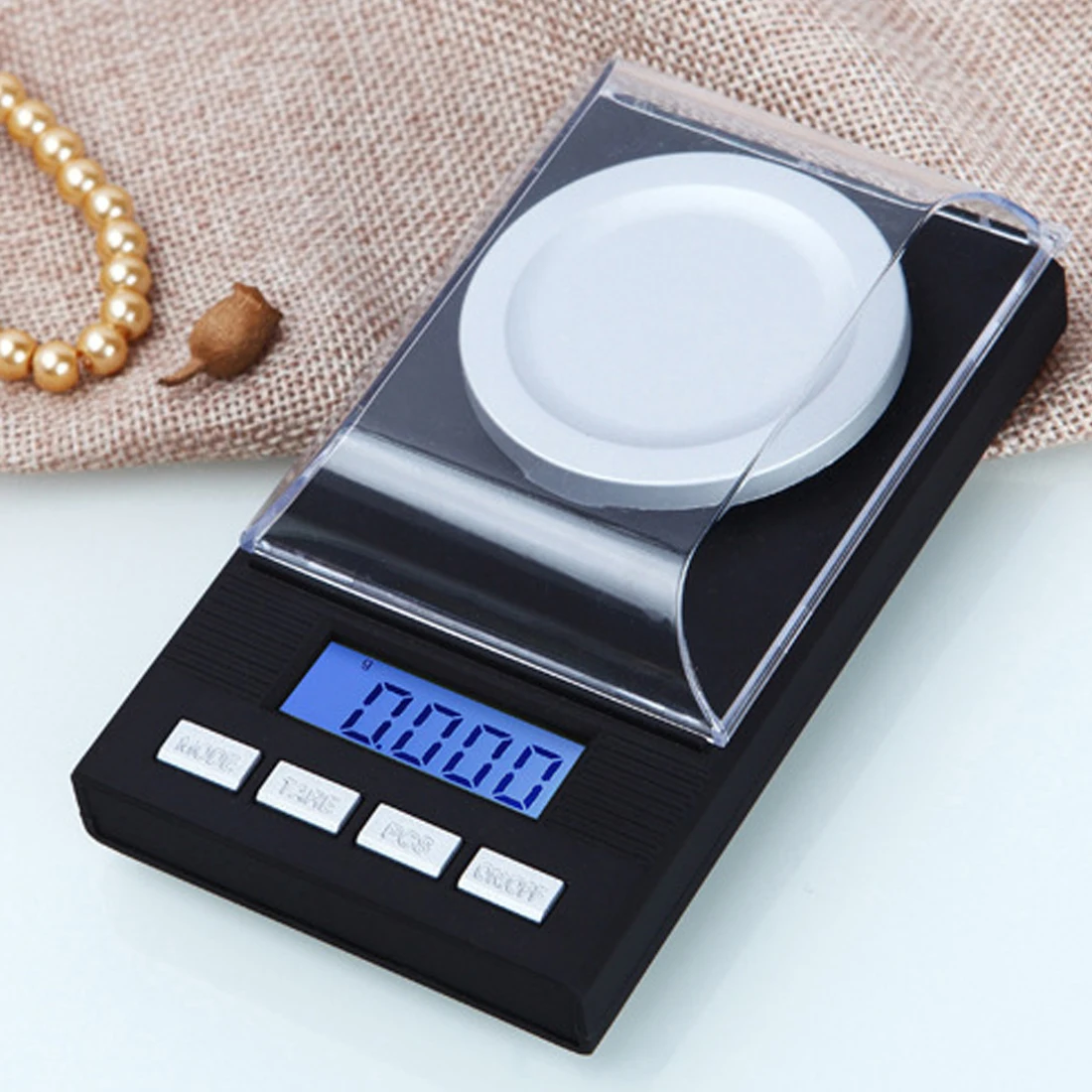 20g/50g/100g x 0.001g Mini High Precision Pocket Digital Scale for Gold Sterling Silver Jewelry Scales Balance Electronic Scale