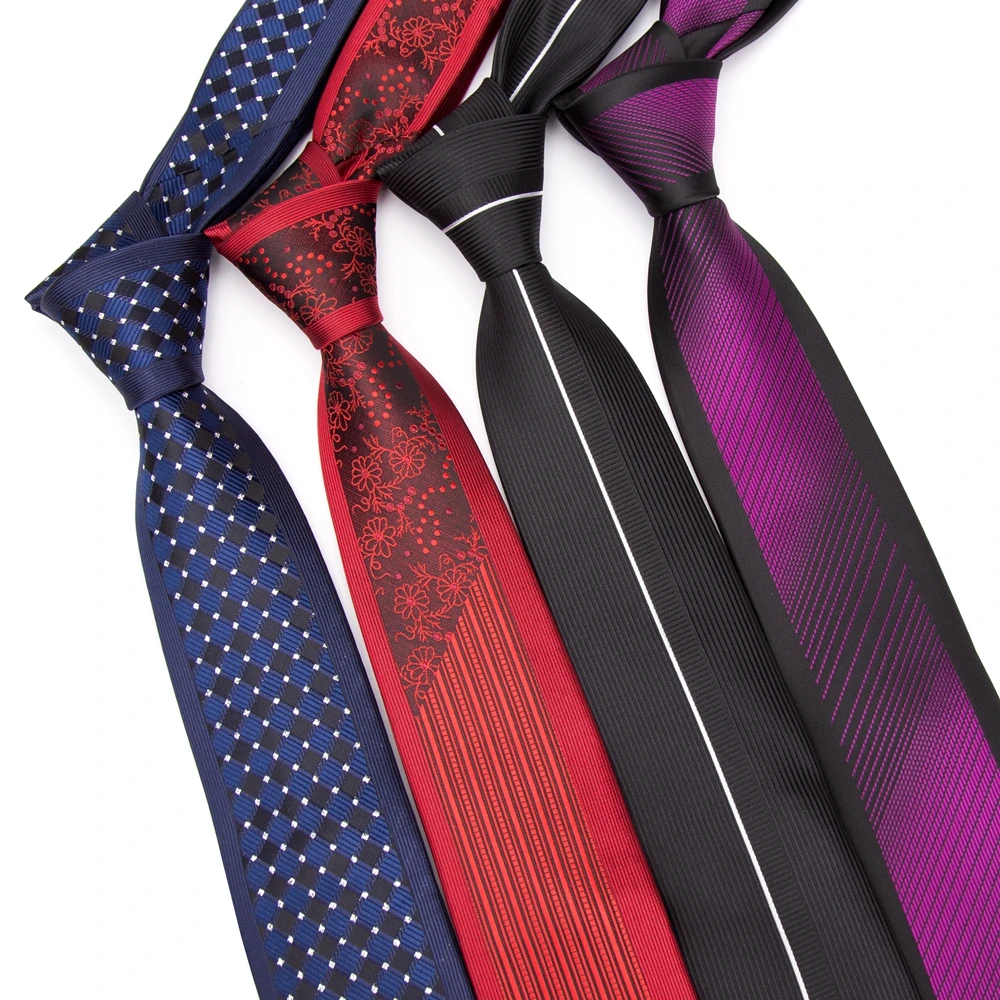 Men Tie Luxurious Striped Necktie Business Wedding Dress Formal Jacquard for Mens Bow Ties