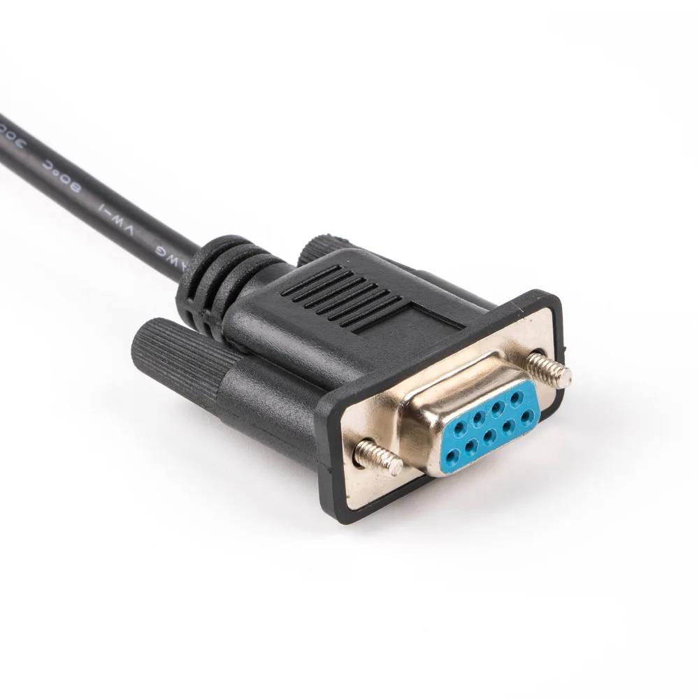 RJ45 Cat5e CAT6 к RS232 DB9 консольный кабель маршрутизатора|Компьютерные кабели и разъемы|