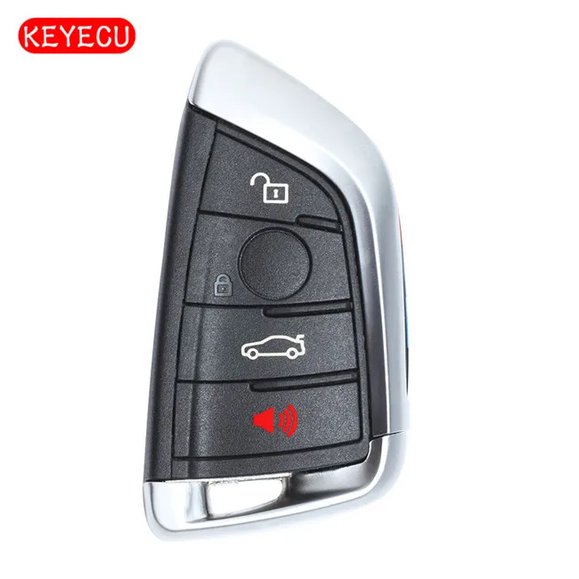

Keyecu New Uncut Remote Car Key Fob 4B 433MHz for X5 X6 2014-2016 FCC:NBGIDGNG1