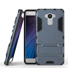 Etui na Xiaomi Redmi 4 dla Redmi 4 Prime Pro etui na telefon 2w1 stojak uchwyt twardy silikonowy pancerz pokrywa Redmi 4prime 4 Pro okładka