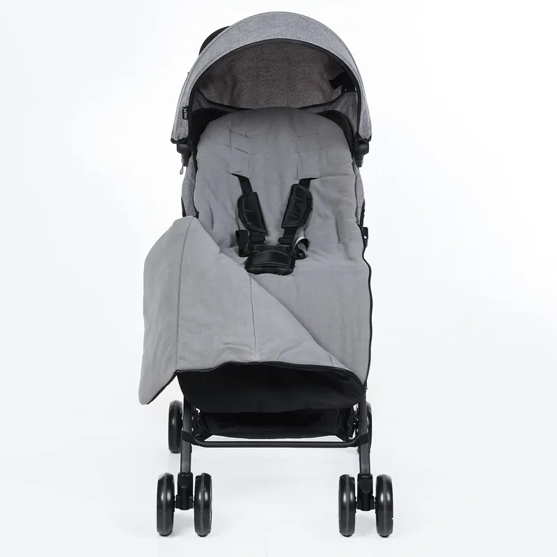 Зимний и осенний теплый спальный мешок для малышей, спальный мешок для детской коляски, водонепроницаемый чехол для ног
