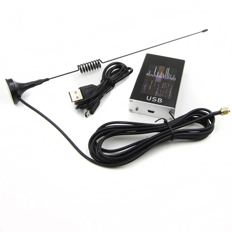 Радиоприемник Ham 100 KHz 1 7 GHz с полным диапазоном UV HF RTL SDR USB тюнер приемник R820T + 8232