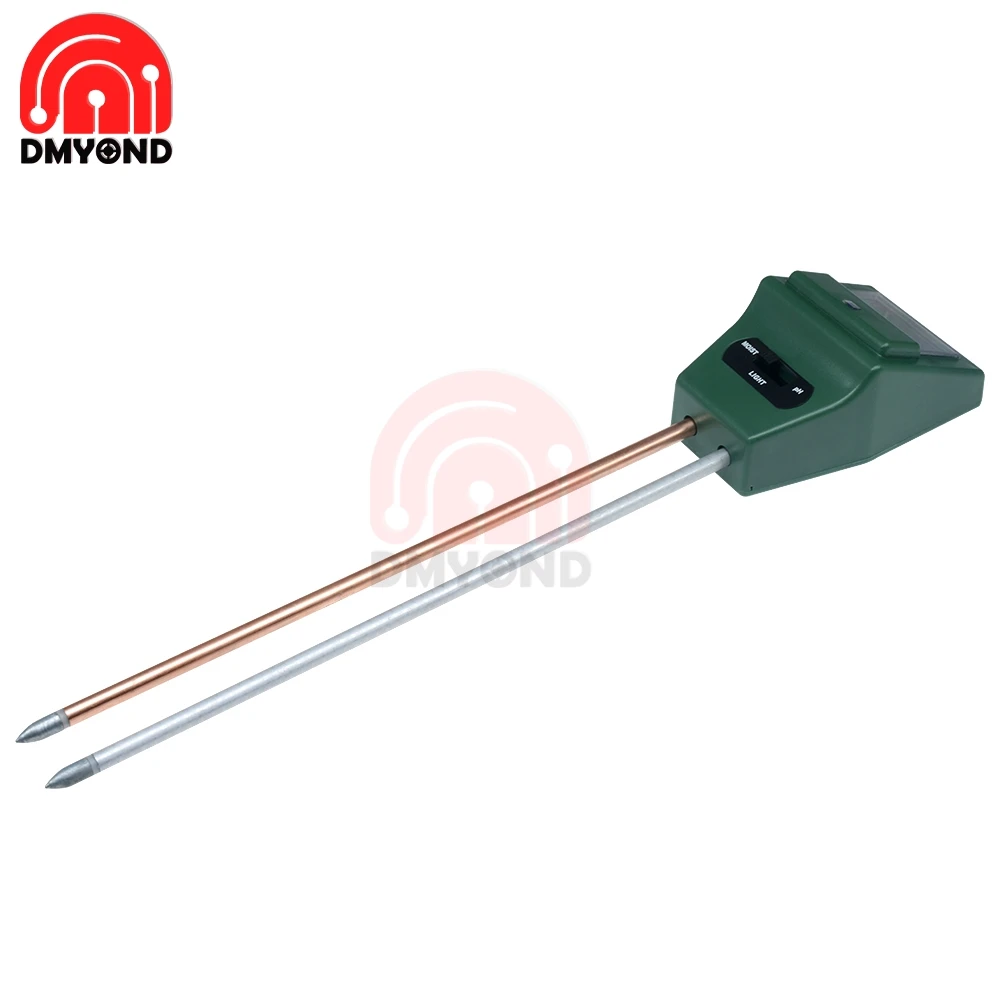 

Garden Plant Flower PH Tester Soil Water Moisture Light Test Sensor Meter 3 in 1 Diy Electronic