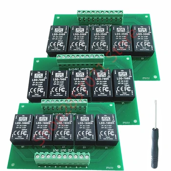 

Meanwell LDD 5UP 350H 500H 700H 1000H DC - DC Constant Current Step-Down LED Driver +PCB