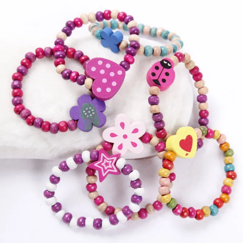

12 pcs GIRLS PRINCESS PARTY BAG FILLERS kids Bracelets Gifts favours Jewellery