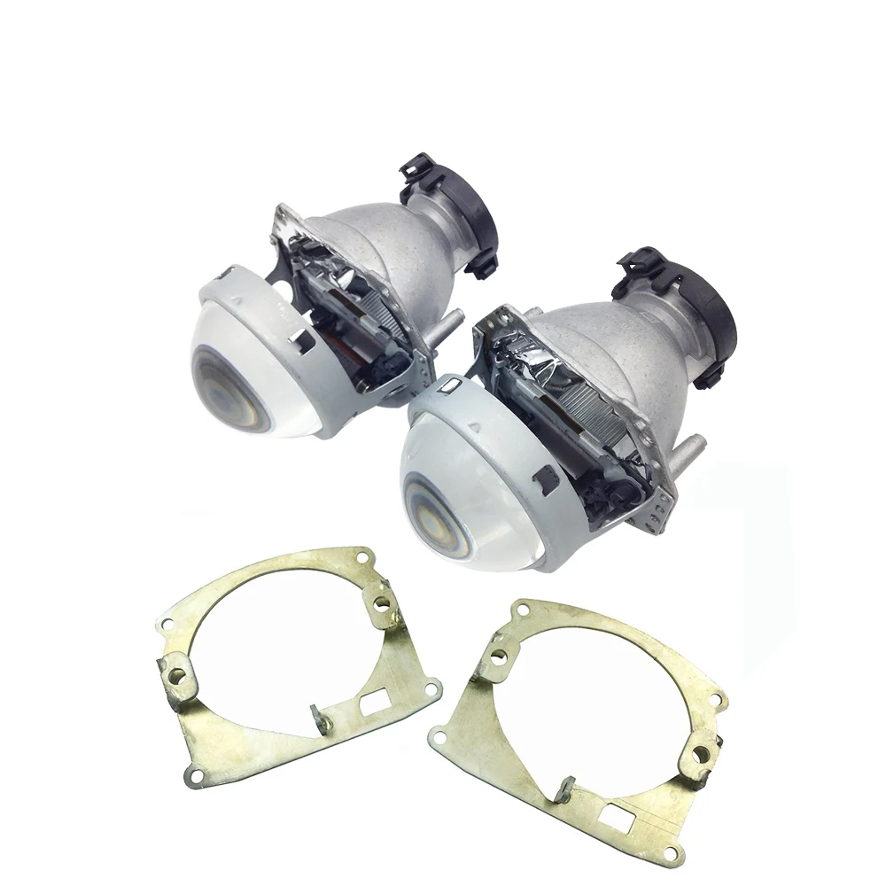

transition adapter frame from AL Projector lens to HELLA 3R G5 bi xenon projector lens for Audi Mercedes Benz BMW