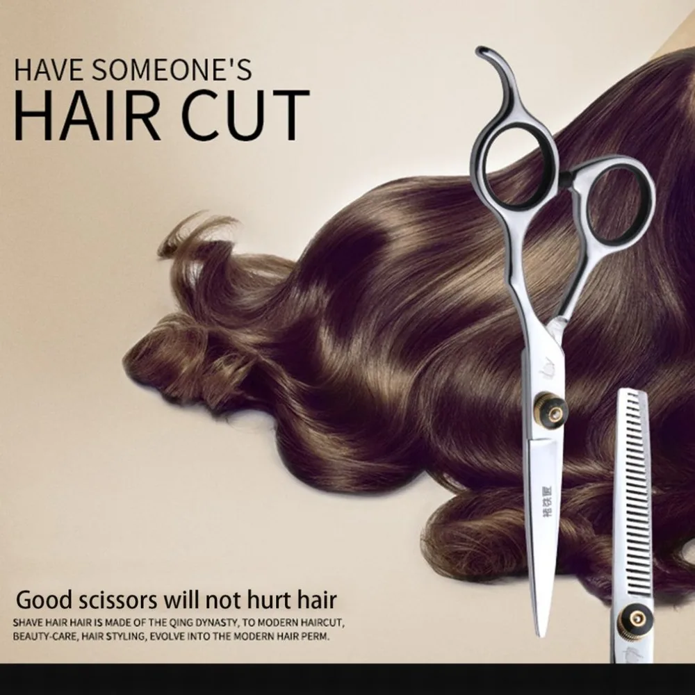 СМИТ Чу XK10 парикмахерские Scissor набор комплект Professional парикмахерская волос прореживающие ножницы нержавеющая сталь плоские зубы лезвия