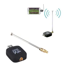 Высокое качество DVB-T микро Настройщик USB Мобильный ТВ-приемник палка для Android планшет телефон цифровой разъем для спутника черный