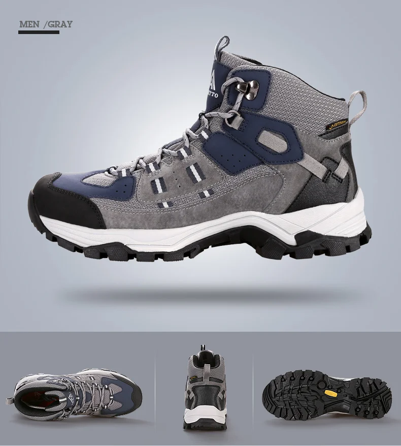 HUMTTO, мужская обувь для пешего туризма, высокие кроссовки на шнуровке, женские зимние уличные туристические треккинговые альпинистские ботинки, тактические ботинки