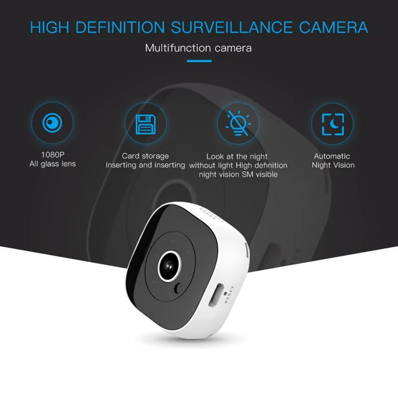 Camsoy мини камера HD 1080P Wifi Беспроводная ip для наблюдения Обнаружение движения микро