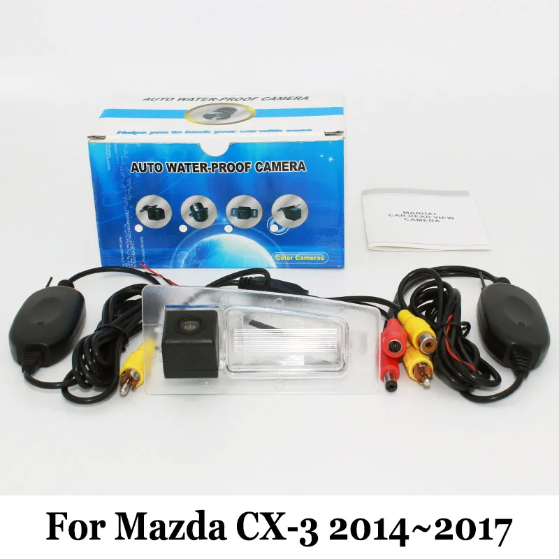 Vehicle Back Camera For Mazda CX-3 CX 3 CX3 2014~2017 / Wire Or Wireless HD Wide Lens Angle CCD Night Vision Car Parking Camera