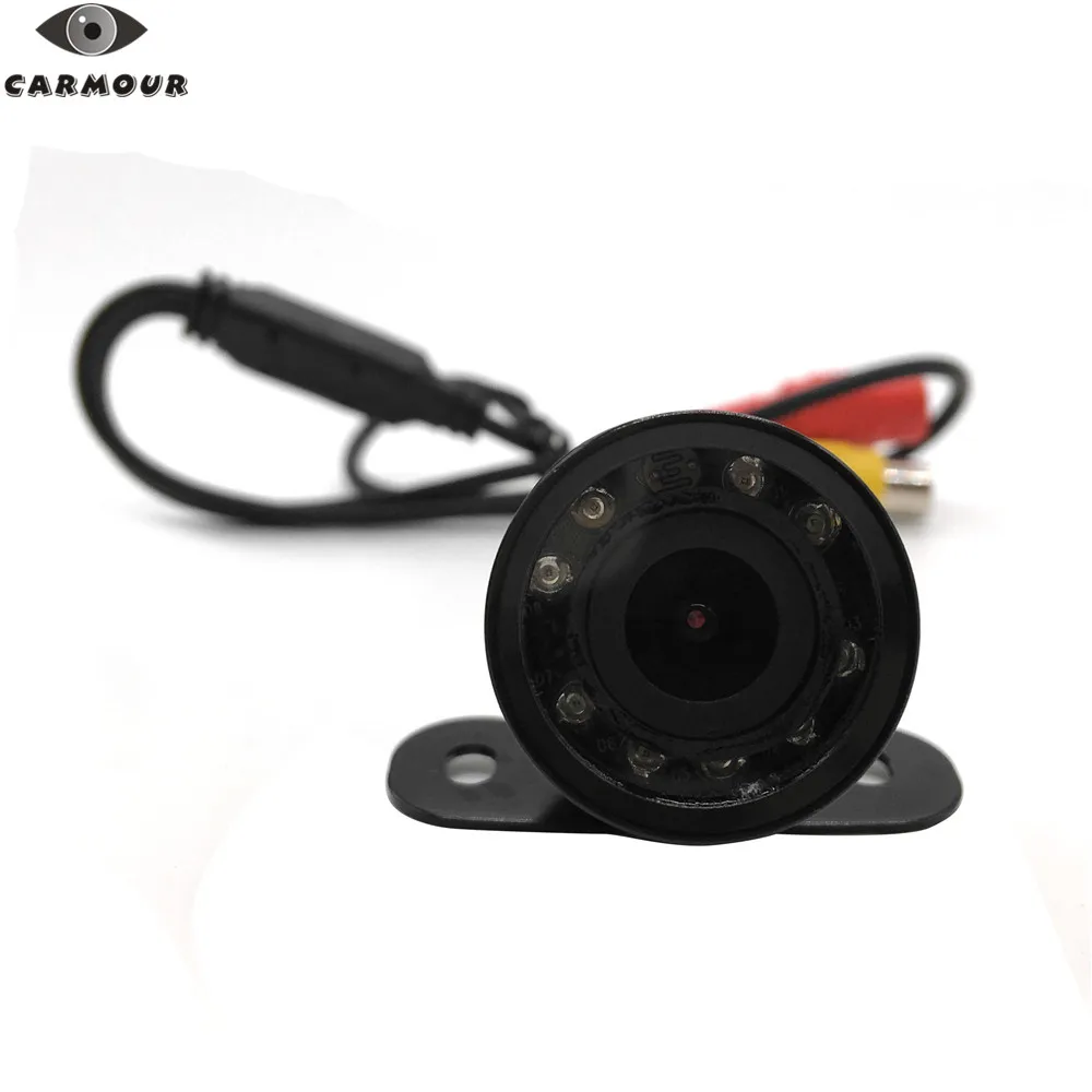 CARMOUR 9 IR Инфракрасный светильник, водонепроницаемая автомобильная камера заднего вида, камера ночного видения, резервная камера заднего хода для помощи при парковке