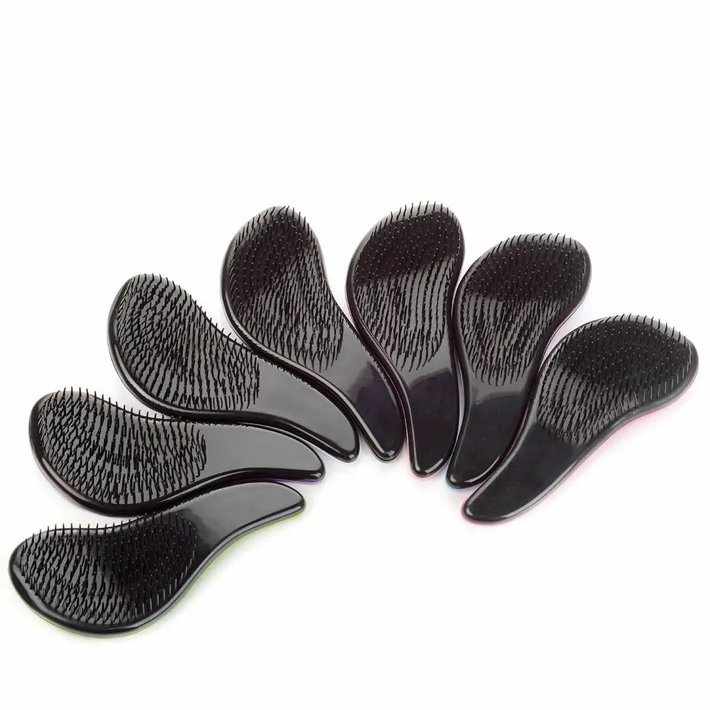 Professional Tangle Styling Knot plastic Comb Detangler mini Hairbrush Magic Detangling Brush women hair comb drop shipping Professional Tangle Styling Knot plastic Comb Detangler mini Hairbrush Magic Detangling Brush women hair comb drop shipping