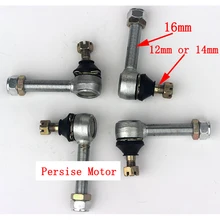 M16xM12 болт тяги конец шаровой шарнир подходит ATV Поворотный Шарнир шаровой стержень запчасти