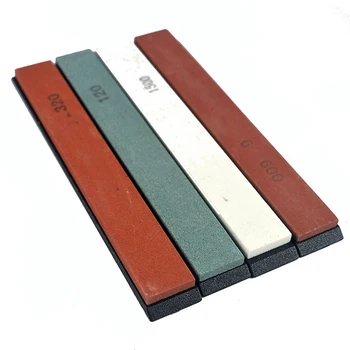 

4PCS Fix Angle Apex Edge Professional Cutter Sharpener Sharpening Stones Replacement Set and Base