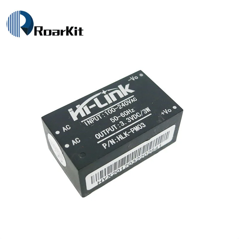 HLK-PM01 HLK-PM03 HLK-PM12 AC-DC 220V 5 V/3,3 V/12 V Мини модуля питания, интеллигентая(ый) бытовой выключатель питания модуль